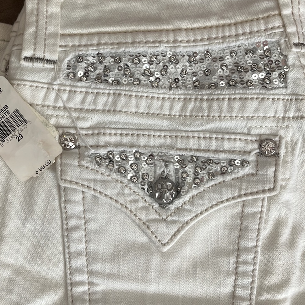 White jeans